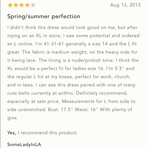 Anthro Maeve Floral Eyelet Lace Fit Flare Dress - Picture 14 of 16